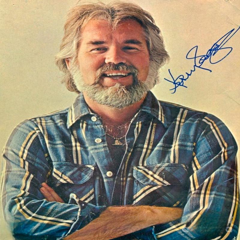 KENNY ROGERS signed autographed photo happy smile COA Hologram