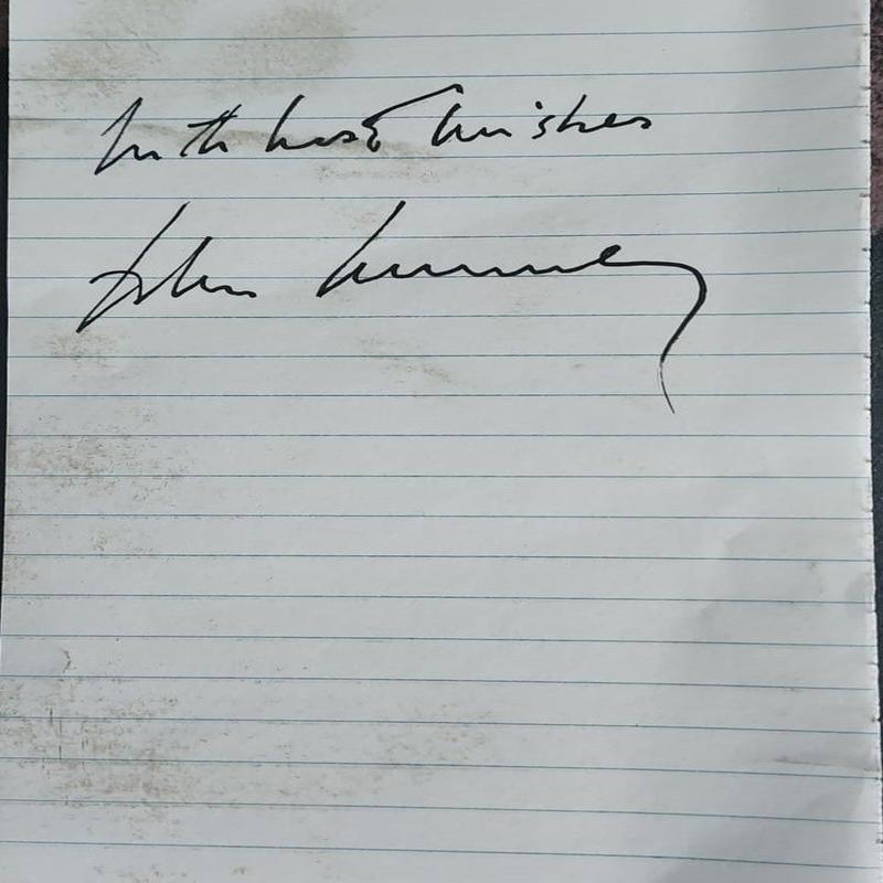 JOHN F. KENNEDY Signed Autographed Photo Best Wishes COA Hologram