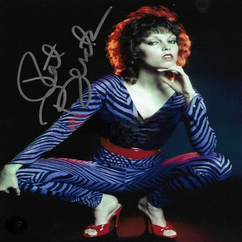 PAT BENATAR signed autographed photo cat pose COA Hologram