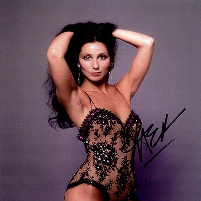 CHER signed autographed photo COA Hologram