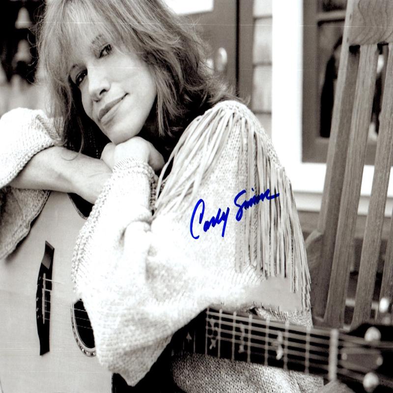 CARLY SIMON signed autographed photo COA Hologram