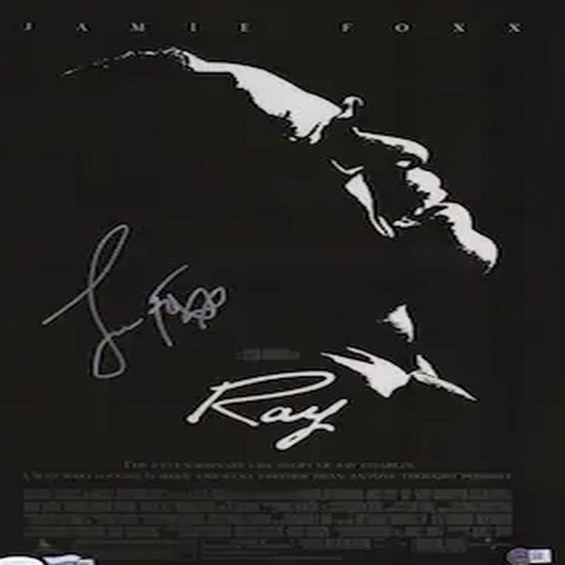JAMIE FOXX RAY signed autographed photo script COA Hologram