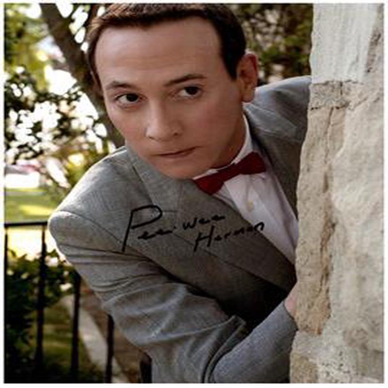 PEE WEE HERMAN signed autographed photo COA Hologram