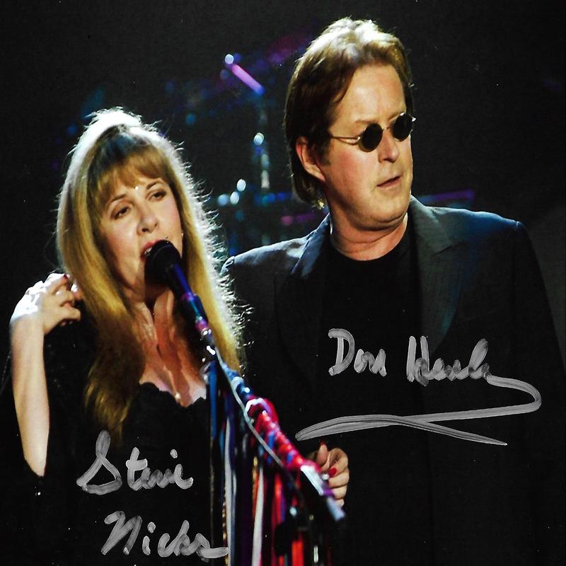 STEVIE NICKS DON HENLEY signed autographed photo COA Hologram