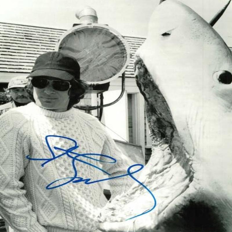 STEVEN SPIELBERG signed autographed photo Jaws COA Hologram