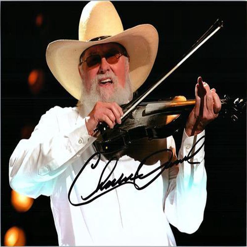 CHARLIE DANIELS signed autographed photo COA Hologram