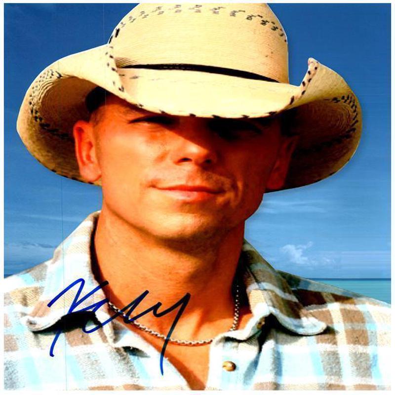 KENNY CHESNEY signed autographed photo COA Hologram