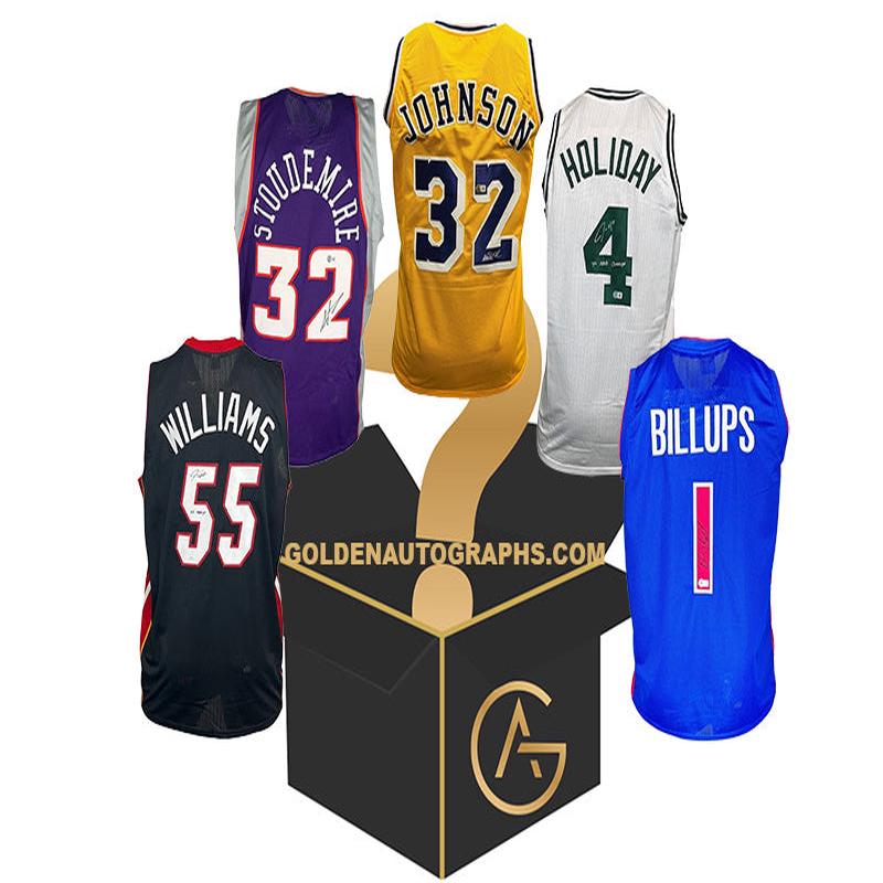 Autographed Basketball Jersey Mystery Box