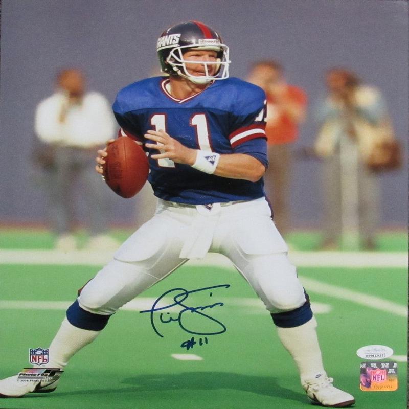 Phil Simms Signed/Autographed 11×14 Photo New York Giants JSA 191588