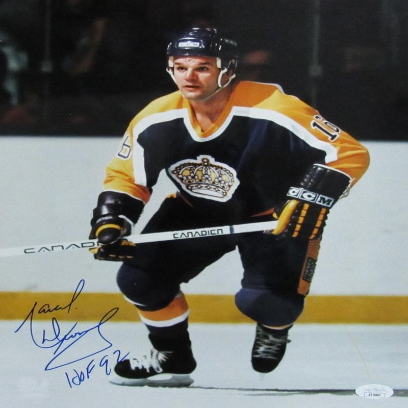Marcel Dionne HOF Signed/Inscribed 11×14 Photo Los Angeles Kings JSA 186140