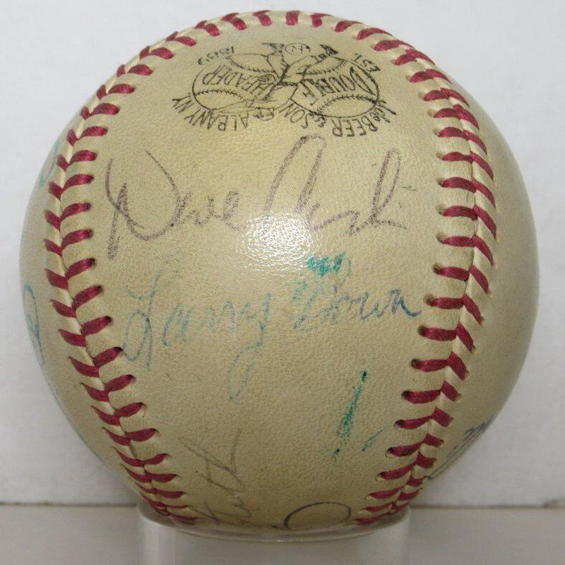 1970\’s Philadelphia Phillies Multi  Signed Little League Baseball Bowa/Ozark