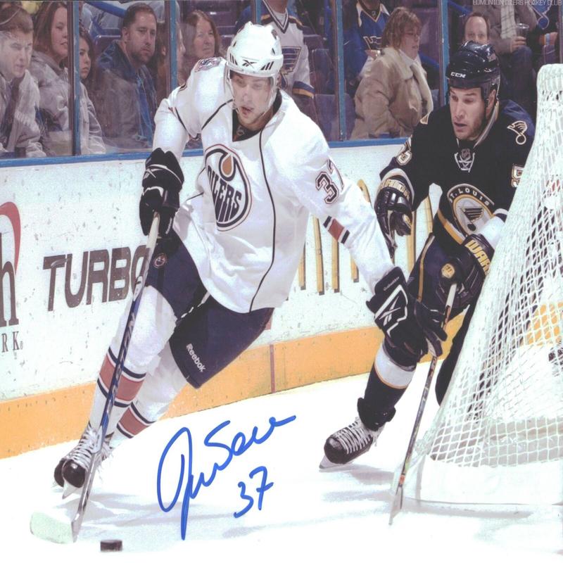 Denis Grebeshkov Edmonton Oilers Signed/Autographed 8×10 Photo 152665