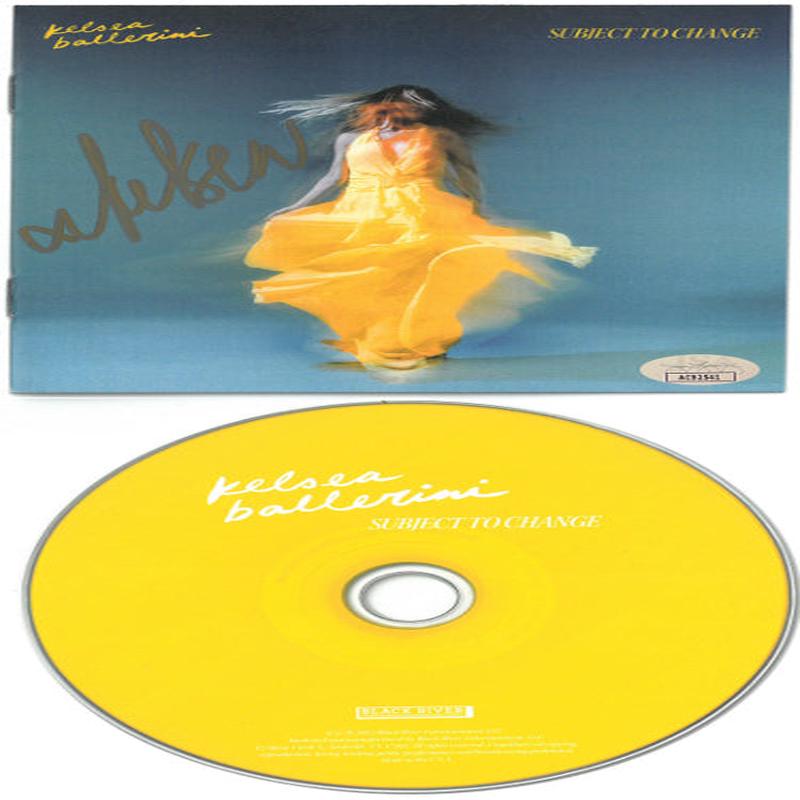 Kelsea Ballerini signed 2022 Subject To Change Album Cover Booklet w/ CD & Case- JSA