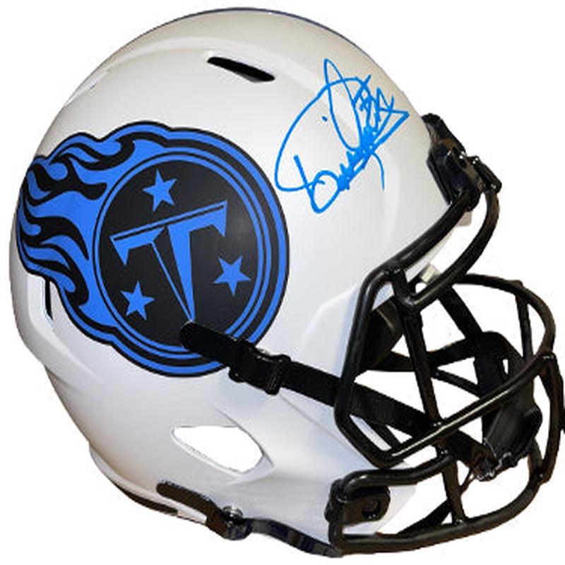 Derrick Henry signed Tennessee Titans Lunar Eclipse Speed FS Rep Helmet #22- Beckett Witnessed
