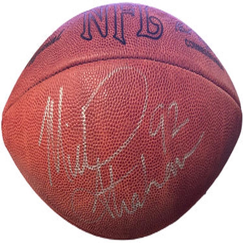 Michael Strahan signed Official NFL Tagliabue Football #92- JSA #AC92266 (New York Giants/HOF)