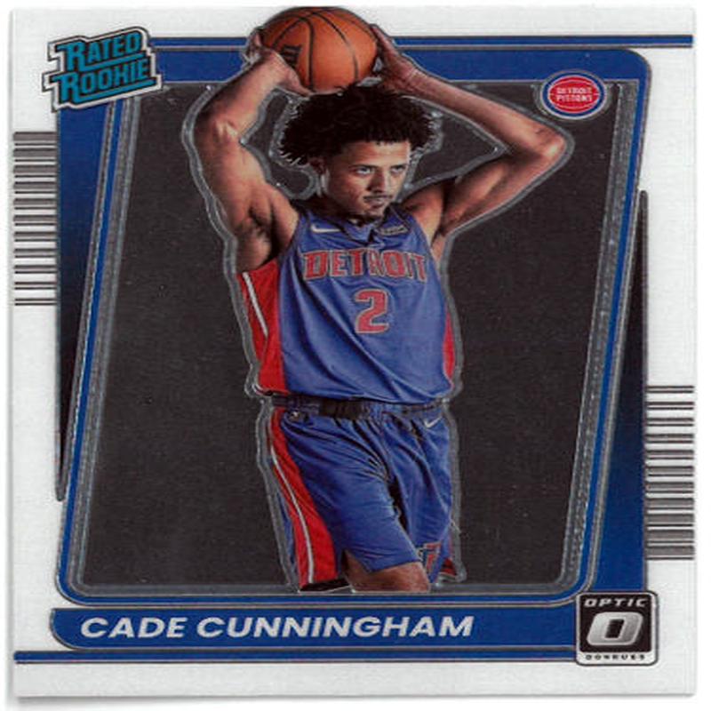 Cade Cunningham 2021-22 Donruss Optic Rated Rookie Card (RC) #161 (Detroit Pistons)