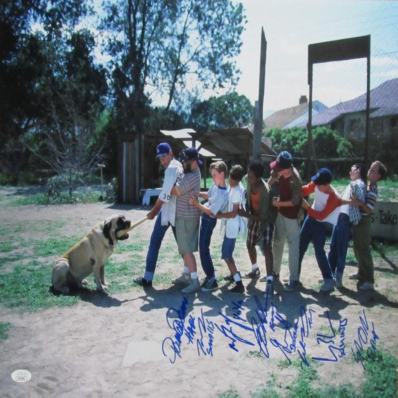\"The Sandlot\" Autographed/Inscribed by 8 Actors 16x20 Photo PSA/DNA 191974