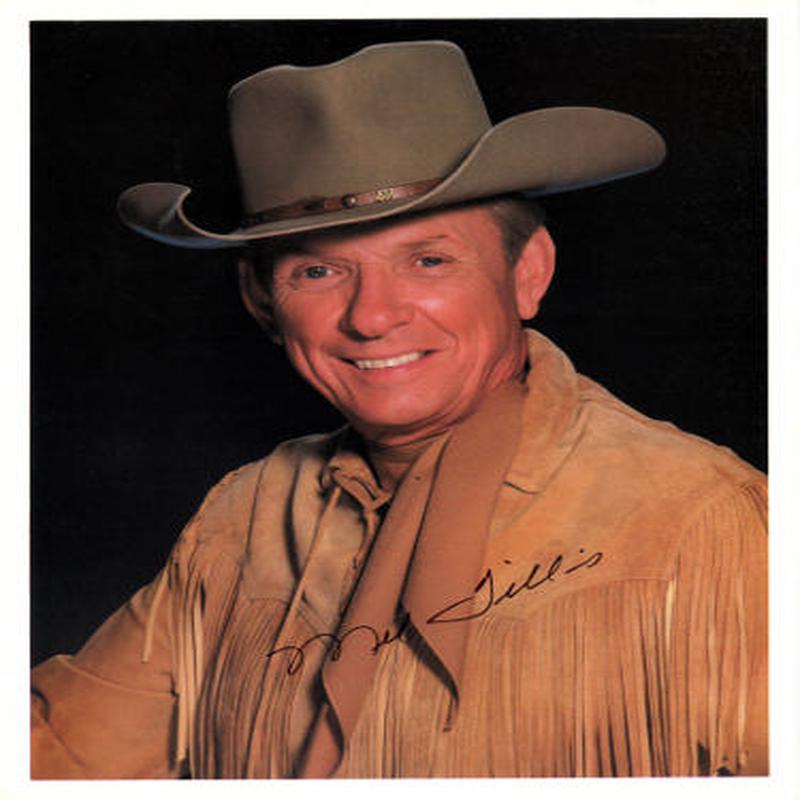 Mel Tillis signed 8×10 Color Photo COA (Country Music Legend)
