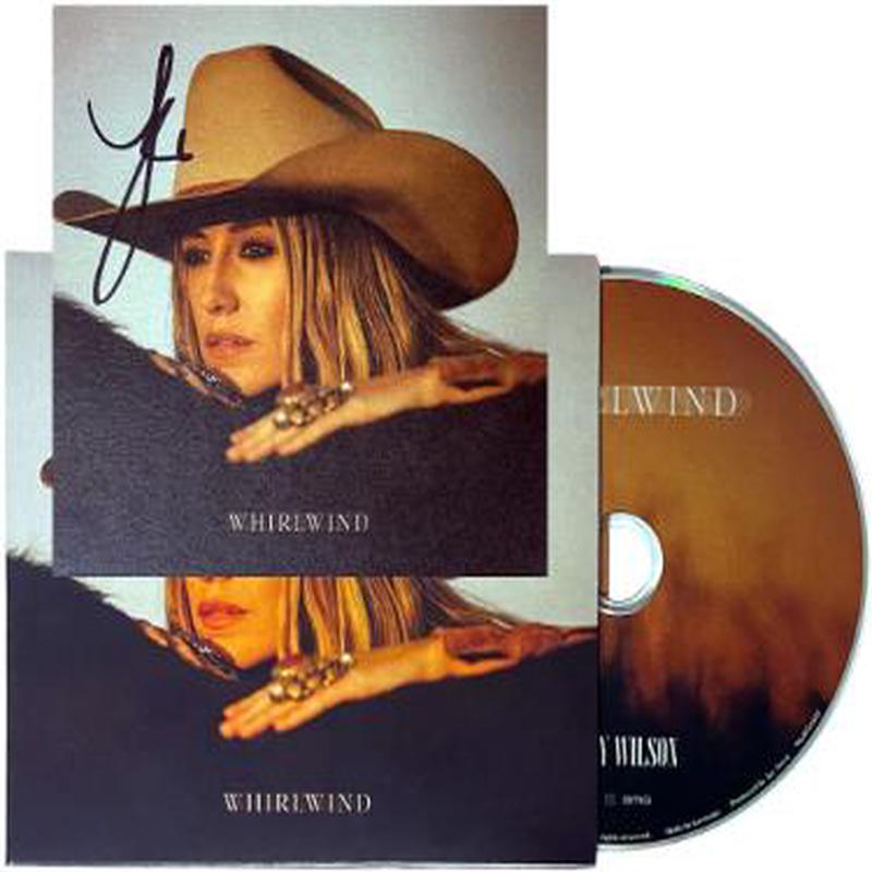 Lainey Wilson signed 2024 Whirlwind 4.75\”x4.75\” Art Card, CD/Booklet/Cover- COA- NEW (Country Music/CM/Broken Bow Records)