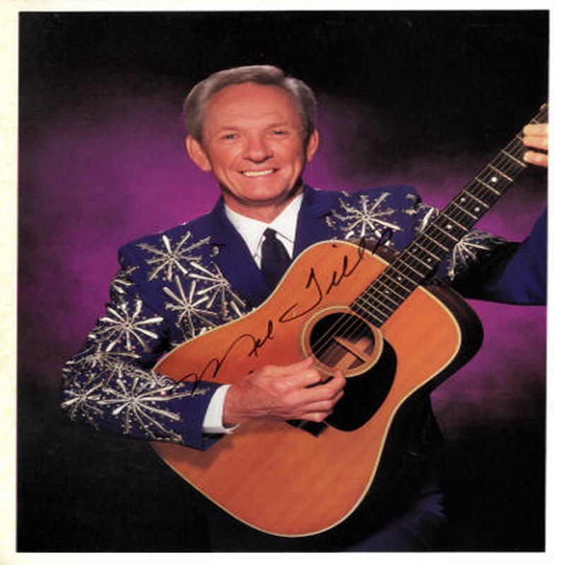 Mel Tillis signed 8×10 Color Photo COA (Country Music Legend)