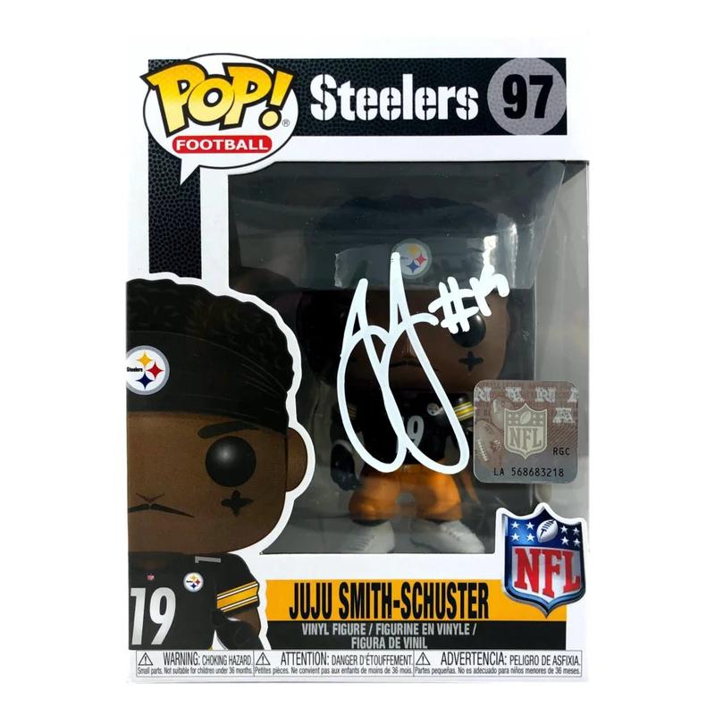 Juju Smith-schuster Autographed Funko Pop #97 JSA COA Pittsburgh Steelers Signed