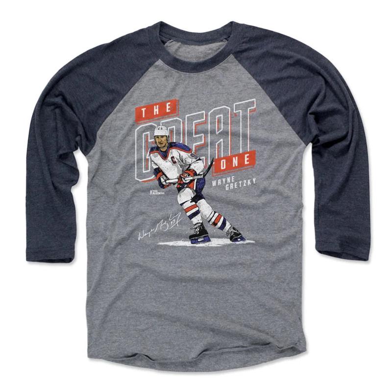Wayne Gretzky Edmonton The Great One WHT