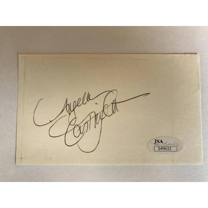Angela Cartwright Signed 3x5 Index Card JSA COA Autograph Lost in Space