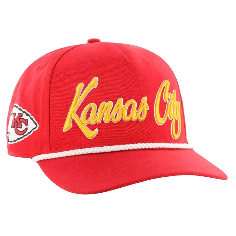 \'47 Brand Kansas City Chiefs Red Overhand Hitch Snapback Men\'s Hat