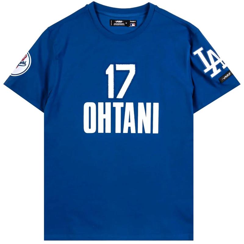 Men\'s Pro Standard Shohei Ohtani #17 Los Angeles Dodgers Classic Blue T-Shirt