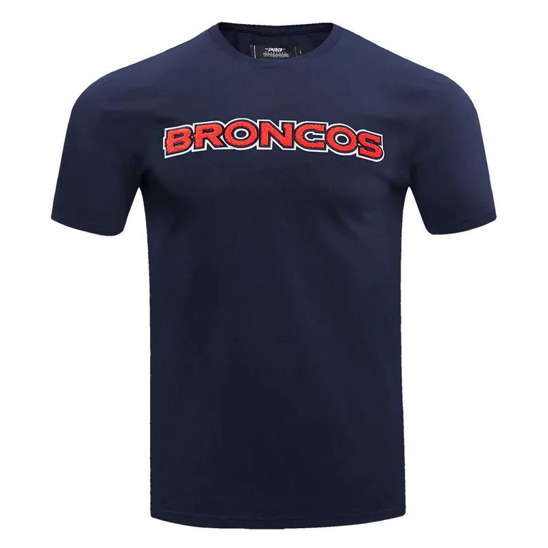 Men\’s Pro Standard Denver Broncos Classic Chenille Tee Shirt