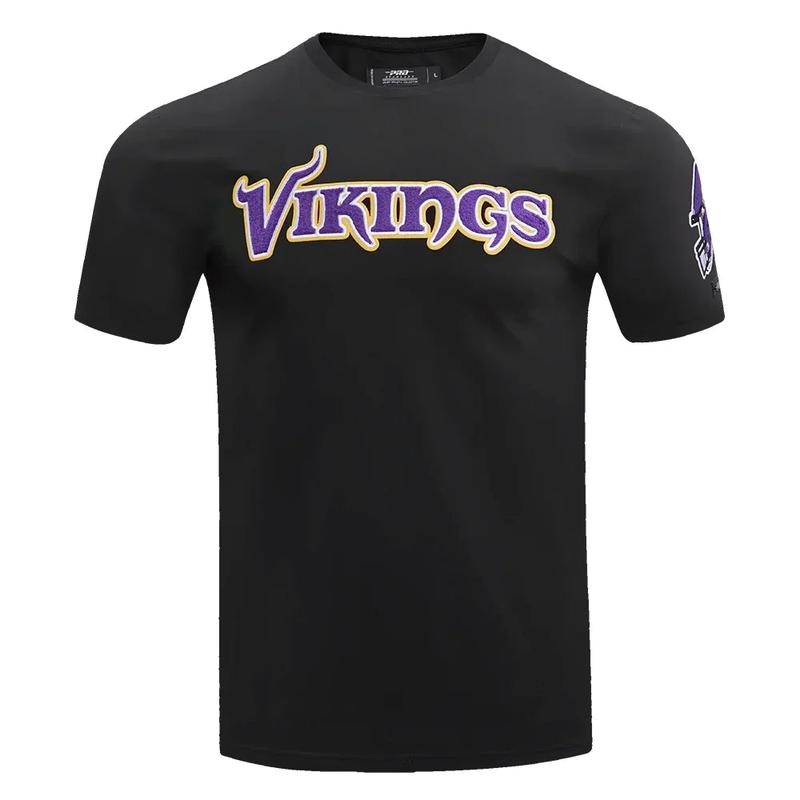 Men\’s Pro Standard Minnesota Vikings Classic Chenille Tee Shirt