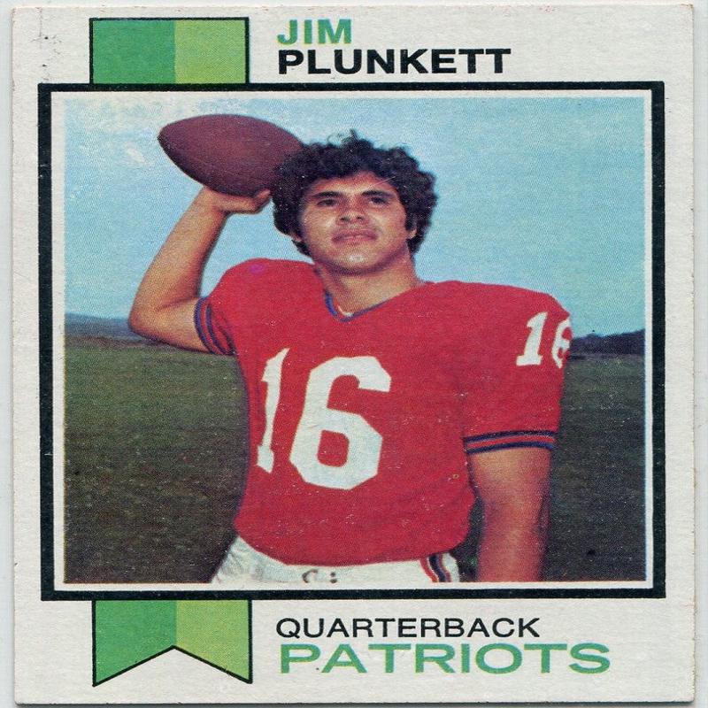 Jim Plunkett 1973 Topps Card #355