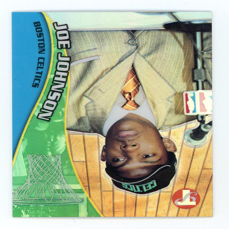 Joe Johnson 2001 Topps Pristine #72 Refractor RC