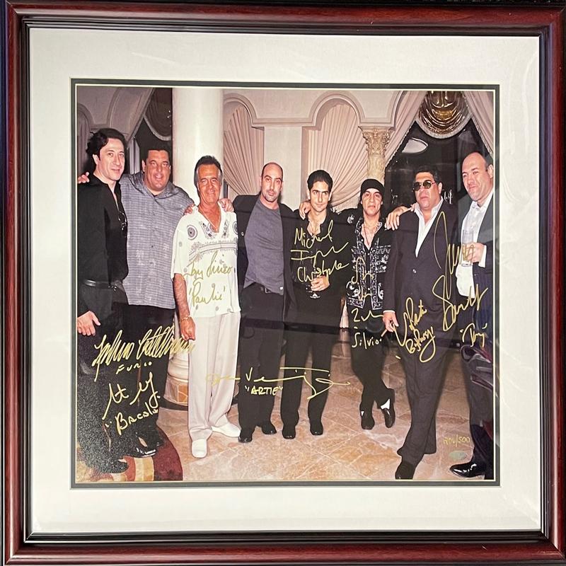 The Sopranos Autographed Framed 16x20 Photo (JSA)