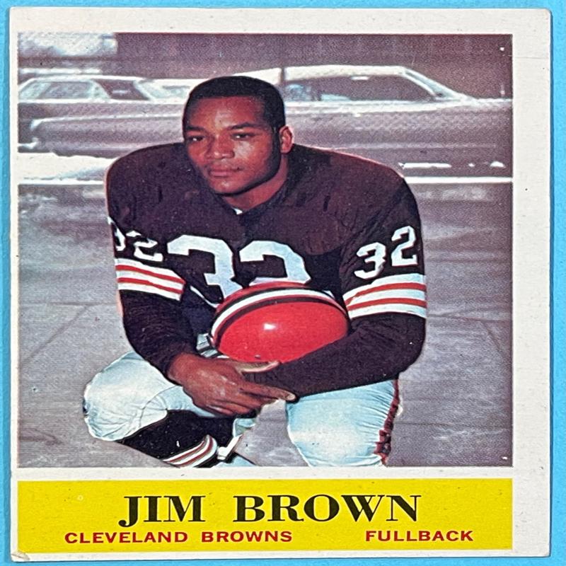 Jim Brown 1964 Philadelphia Card #30