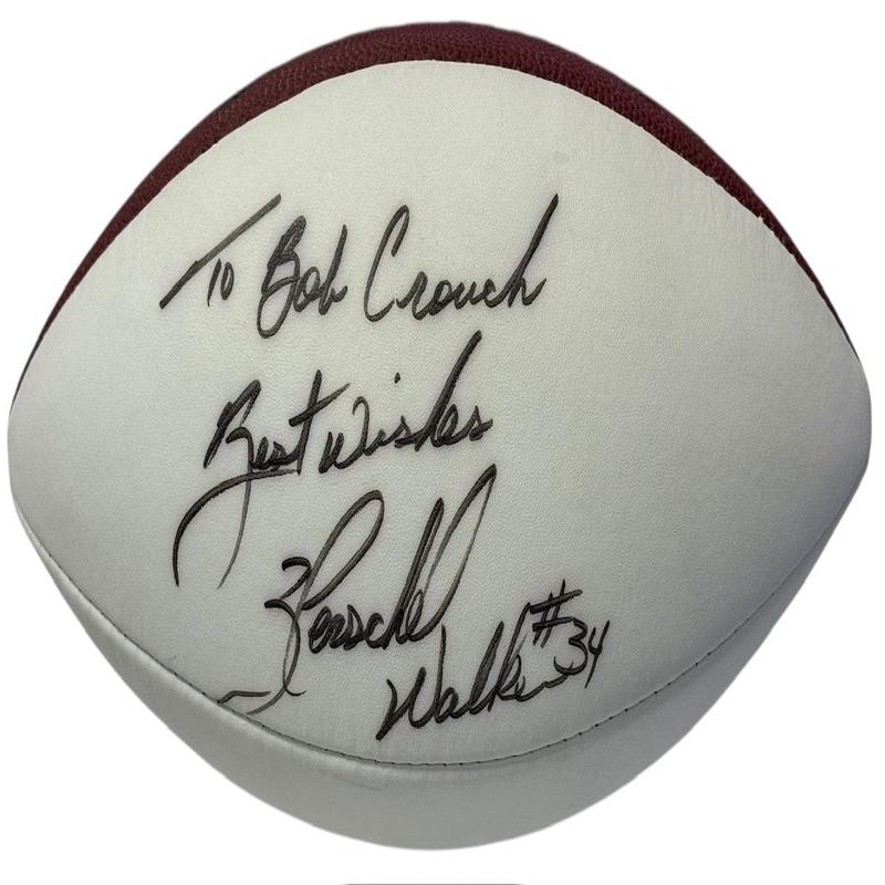 Herschel Walker Autographed Spalding Football (JSA)