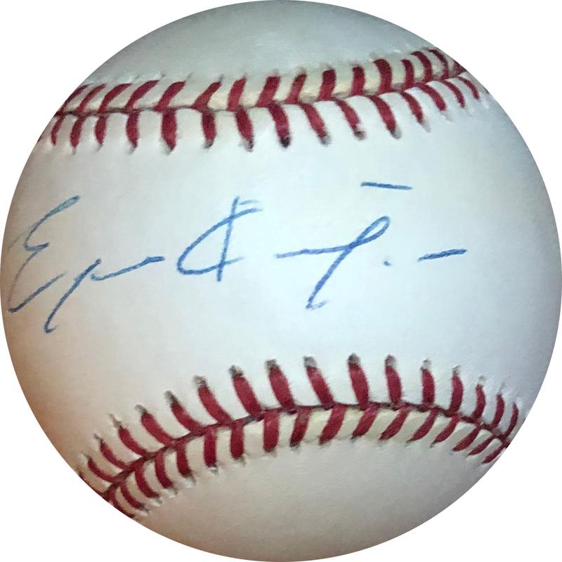 Edgar Renteria Autographed Baseball