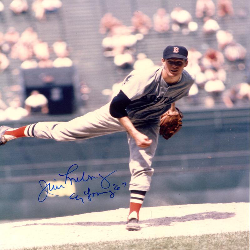 Jim Lonborg Autographed 8x10 Photo \"CY Young 1967\"