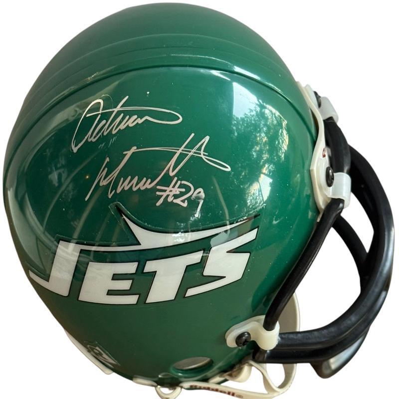 Adrian Murrell  Autographed New York Jets Mini Helmet