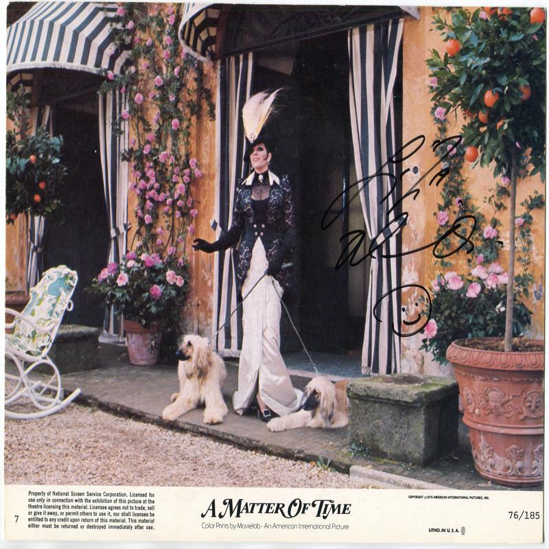 Liza Minelli Autographed 8×10 Photo