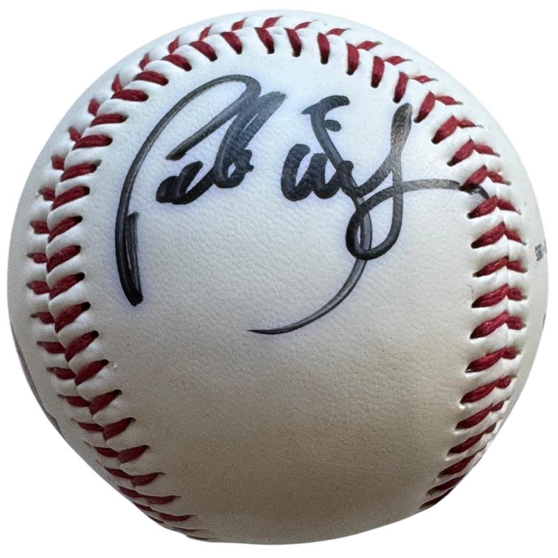 Pete Smith Autographed Braves Commemorative Baseball