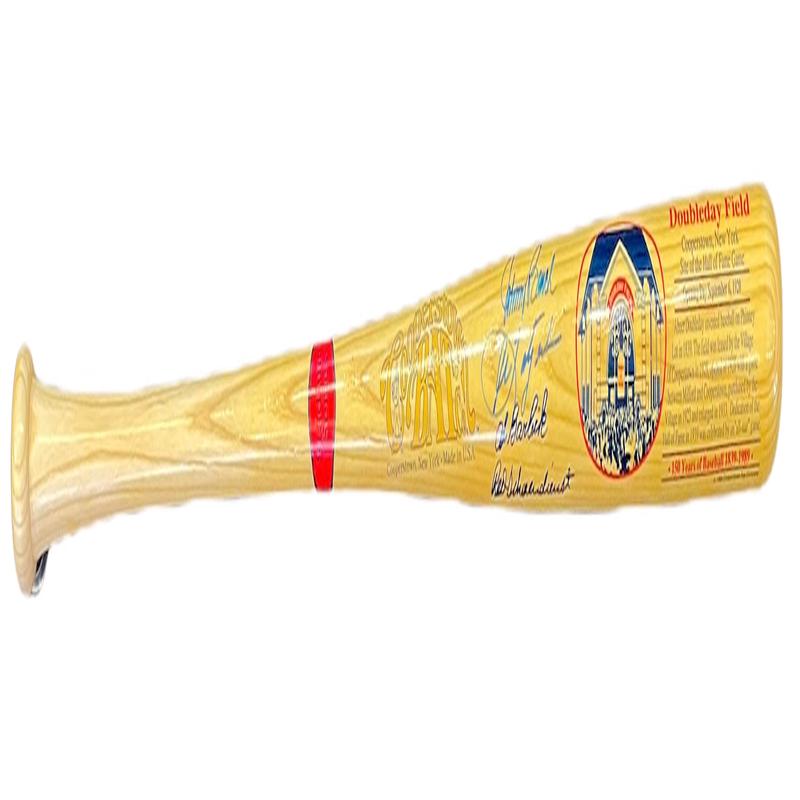 Doubleday Field Autographed Cooperstown Stadium Series Bat (Beckett)