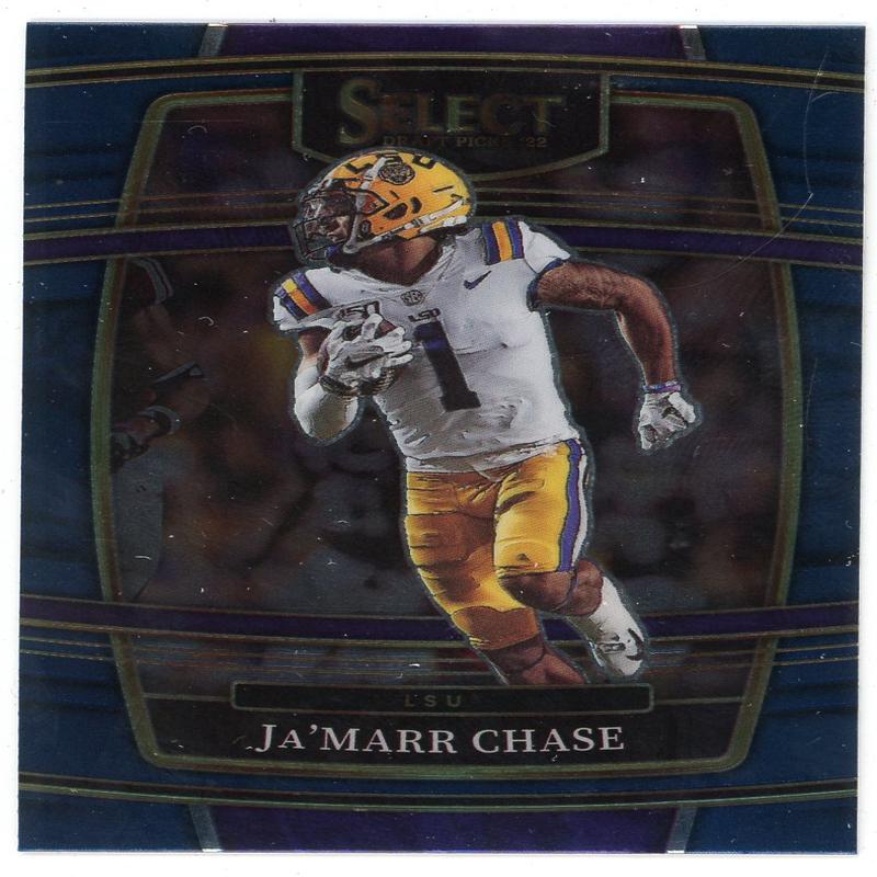 Ja\’Marr Chase 2022 Panini Select Draft Picks #82