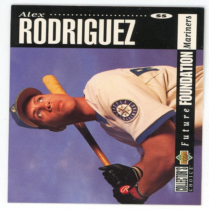 Alex Rodriguez 1994 Upper Deck Collector\’s Choice Future Foundations #647