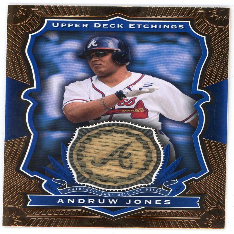 Andruw Jones 2004 Upper Deck Etchings #BE-AJ