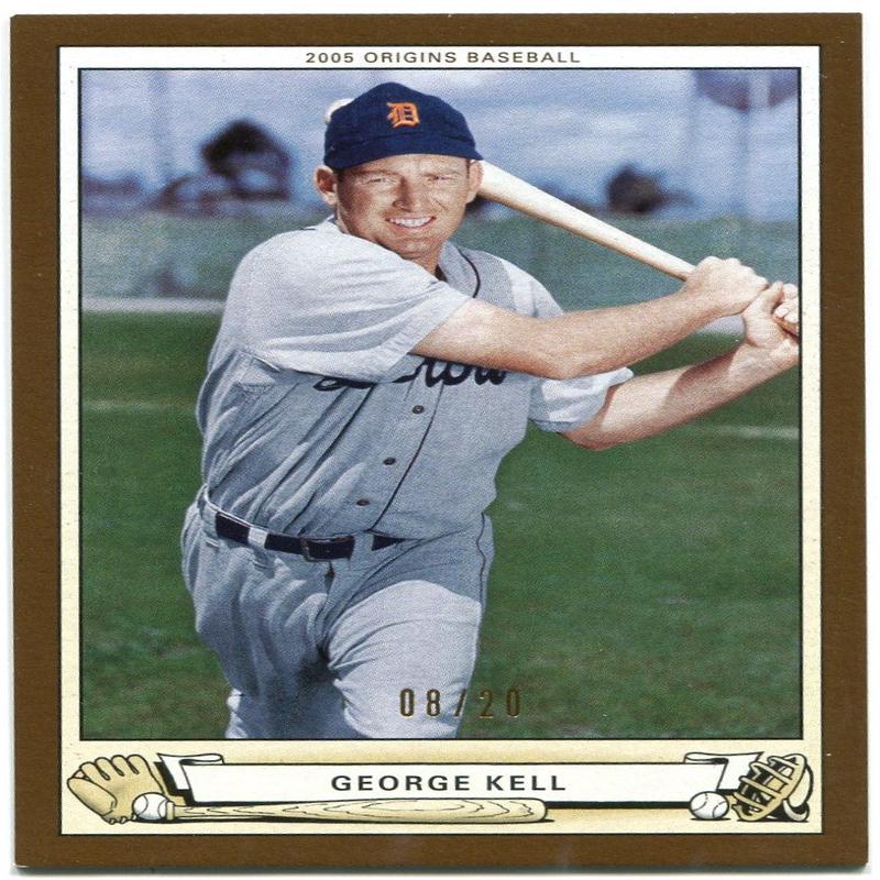 2005 Origins Baseball George Kell 08/20