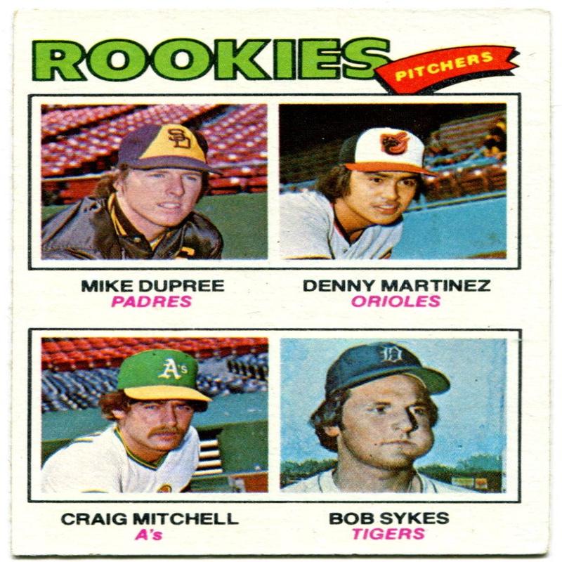 1977 Rookie Pitchers Topps #491