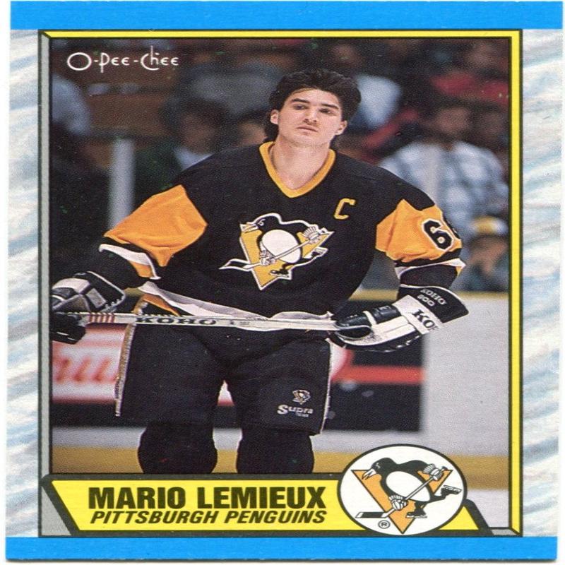 Mario Lemieux O-Pee-Chee 1989