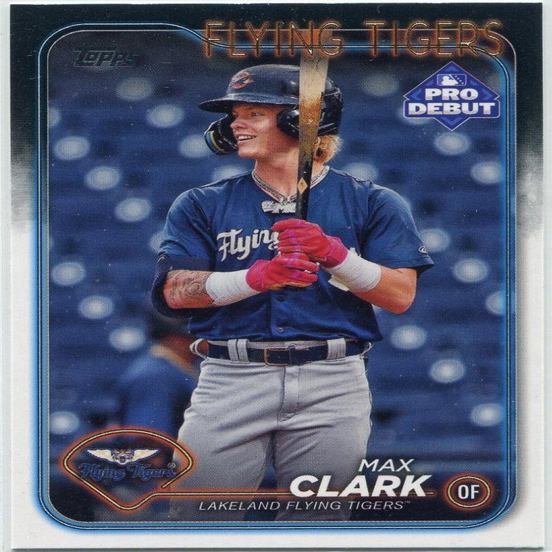Max Clark 2024 Topps Pro Debut RC #PD-141
