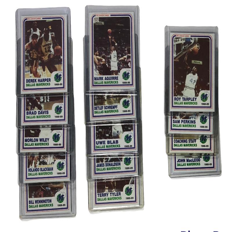 1988-89 Dallas Mavericks Budlight BLC 14 card Set